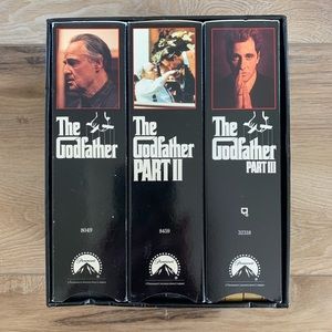 The Godfather Set VHS